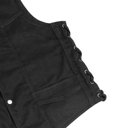 DM911 Frenzy Men’s Denim Motorcycle Vest