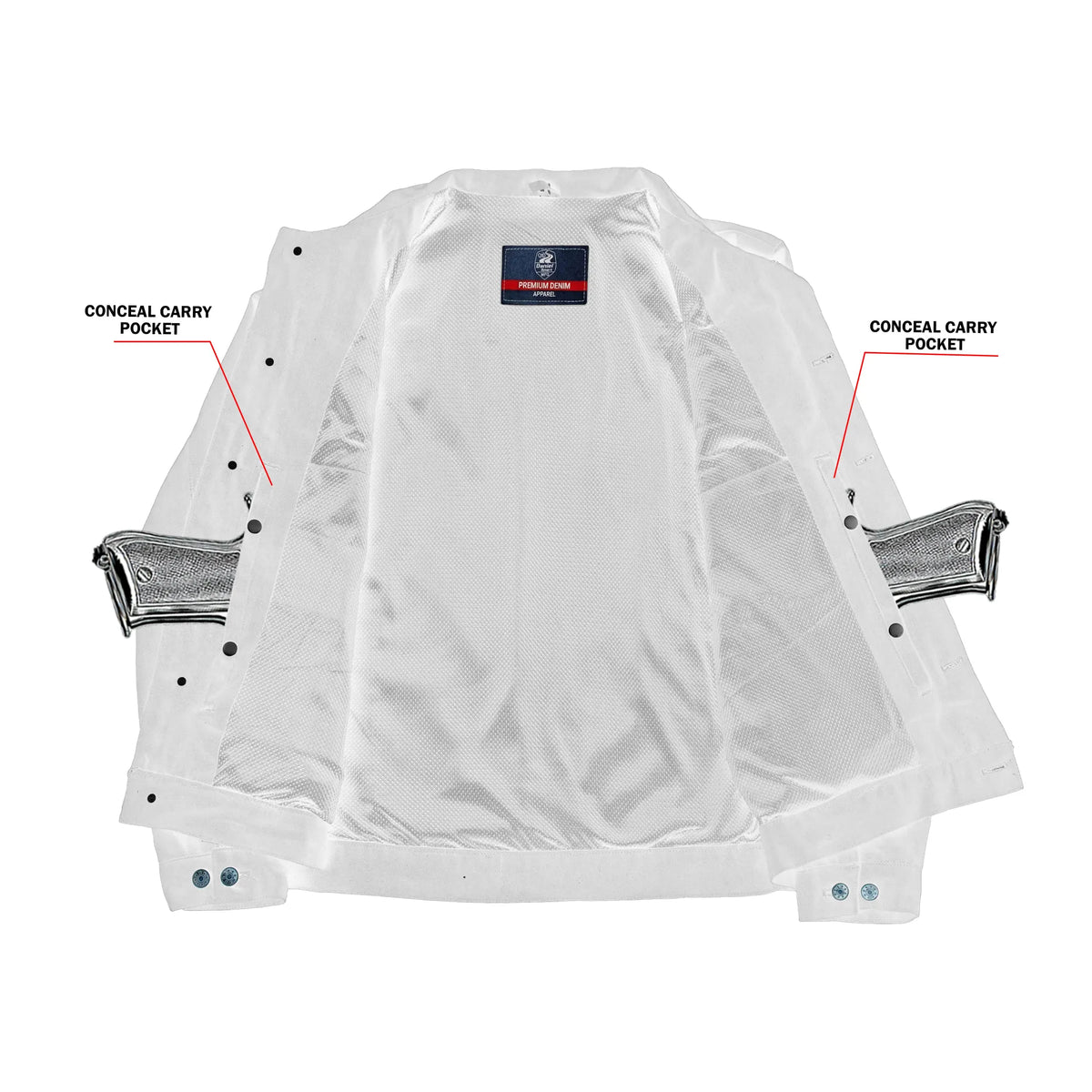 Freewheel - Men’s Denim Motorcycle Shirt