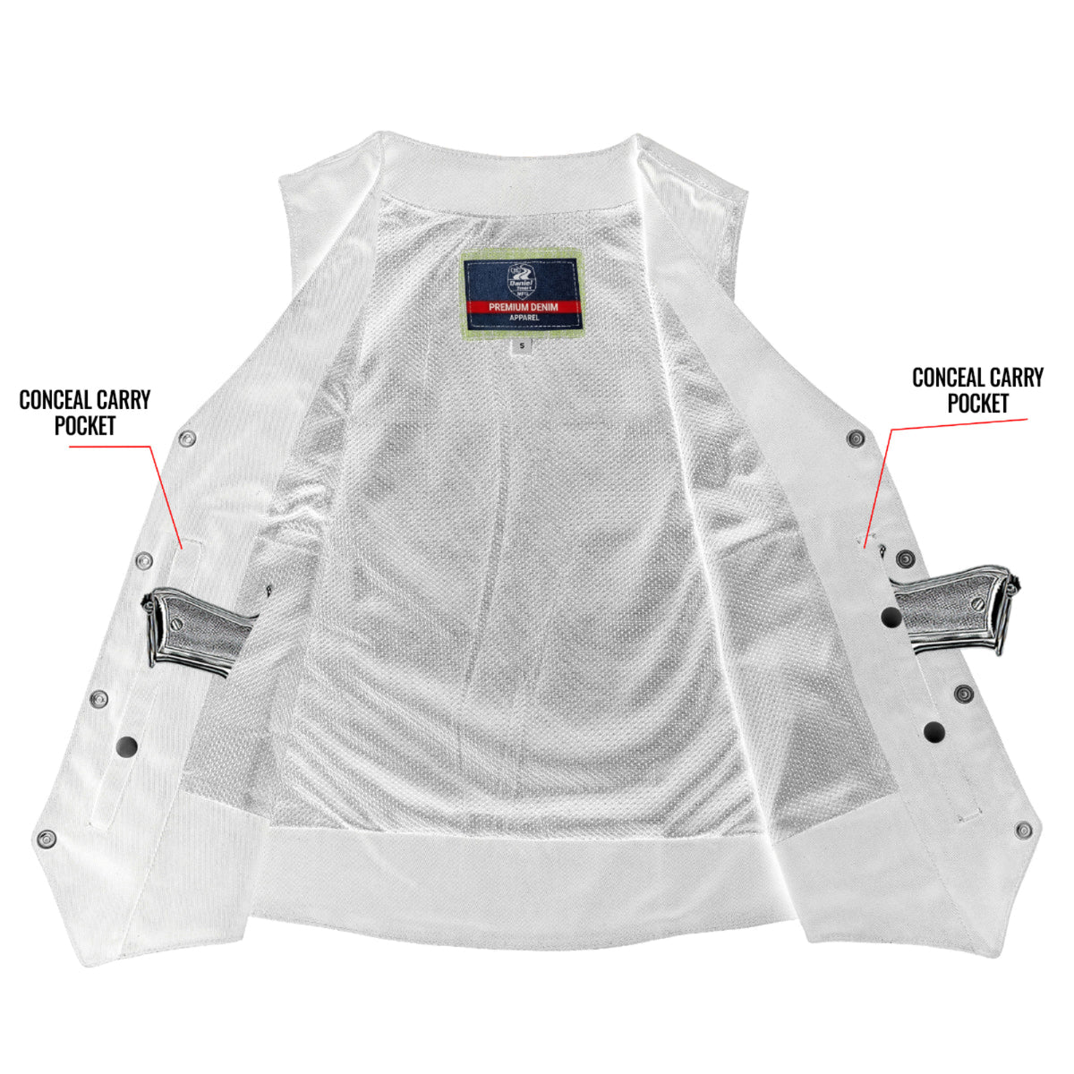 Beatrix Women's Denim Vest