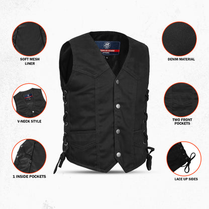 DM9726 Little Explorer - Kids Denim Vest