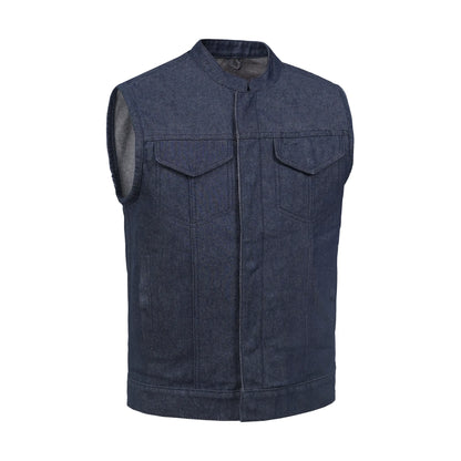 Chopper Men's Denim Motorcycle Vest
