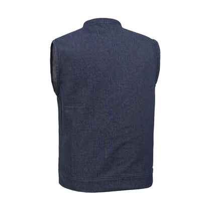 Chopper Men's Denim Motorcycle Vest