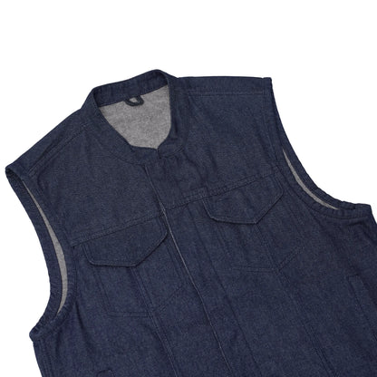 Chopper Men's Denim Motorcycle Vest