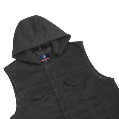 Diesel Men's Denim Motorcycle Vest