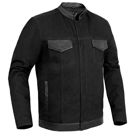 StreetRogue Men's Denim Motorcycle Jacket