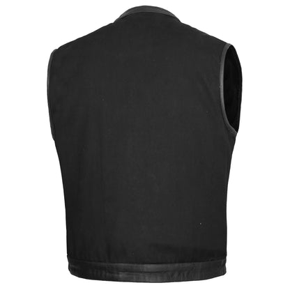 Havoc Men's Denim Motorcycle Vest