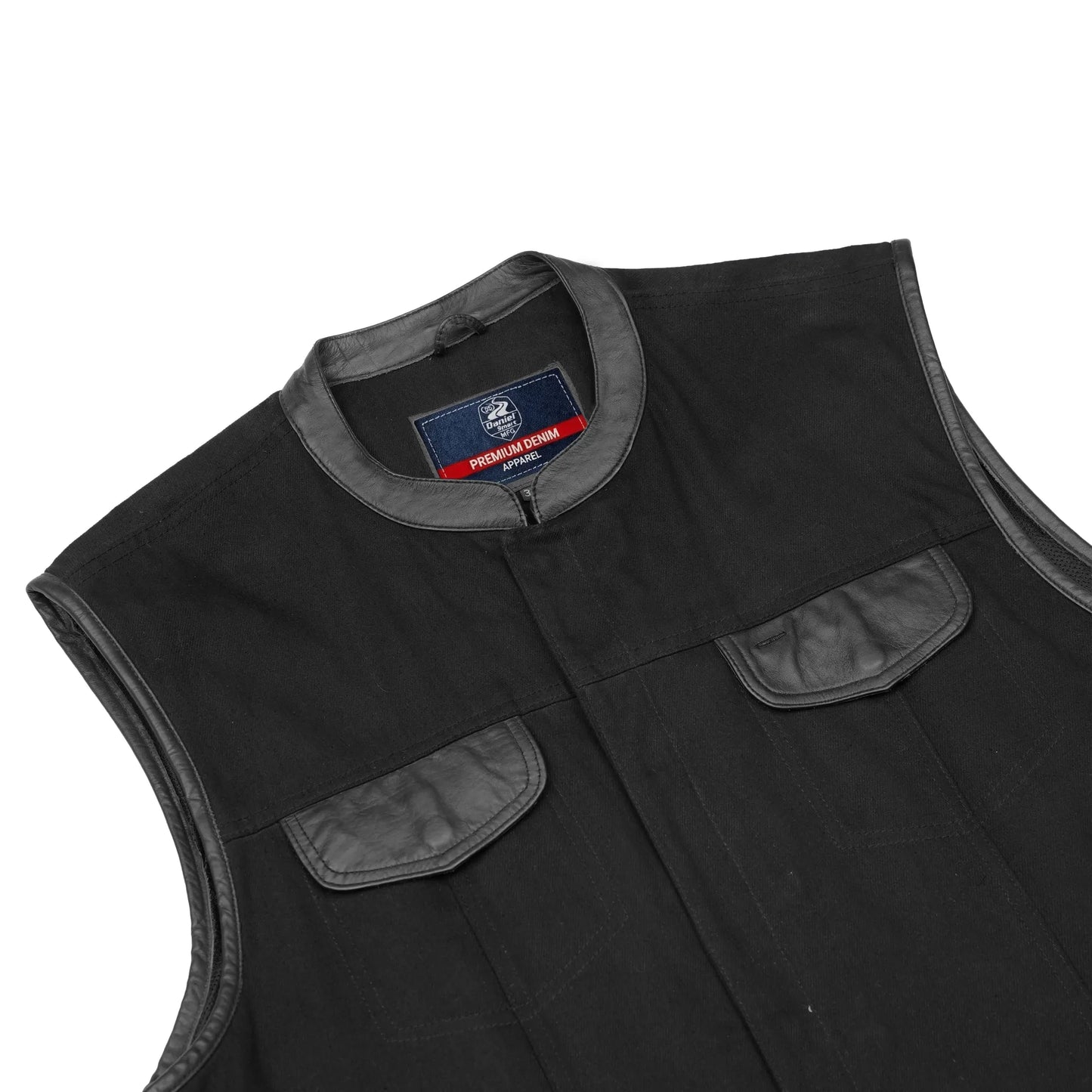 Havoc Men's Denim Motorcycle Vest