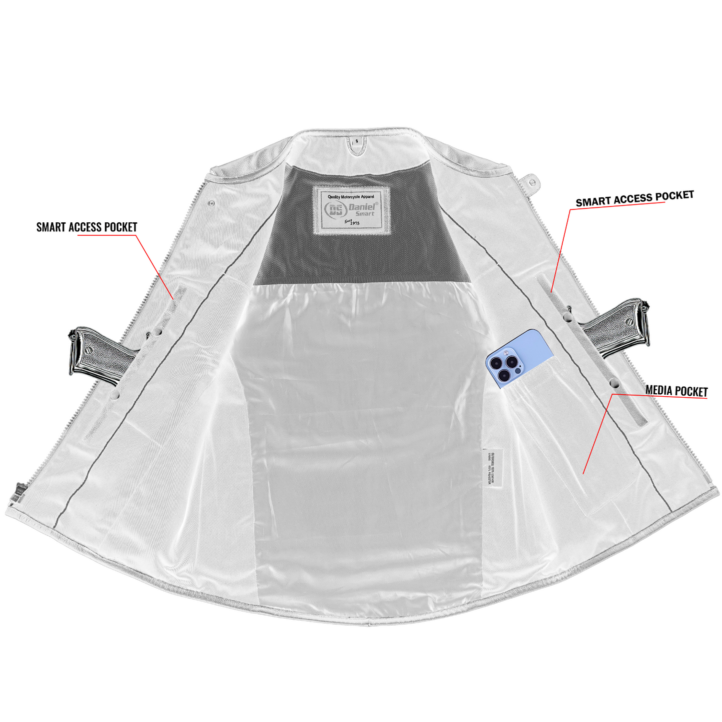 DS007 Men's Updated SWAT Team Style Vest