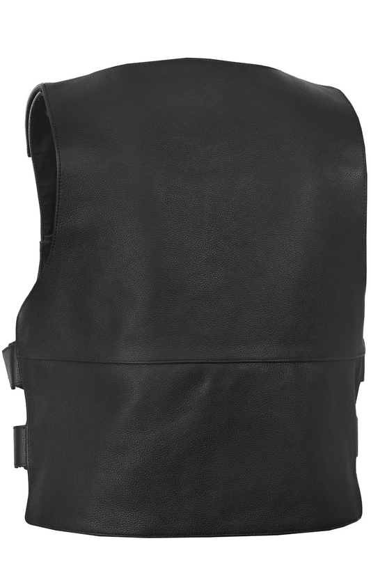 DS008 Axion - Men’s Leather Motorcycle Vest