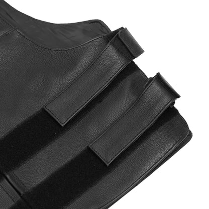 DS008 Axion - Men’s Leather Motorcycle Vest