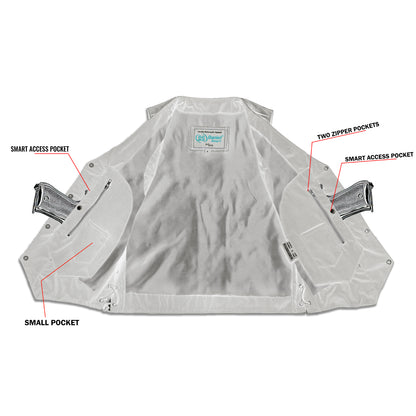 DS100 Men's Ten Pocket Utility Vest