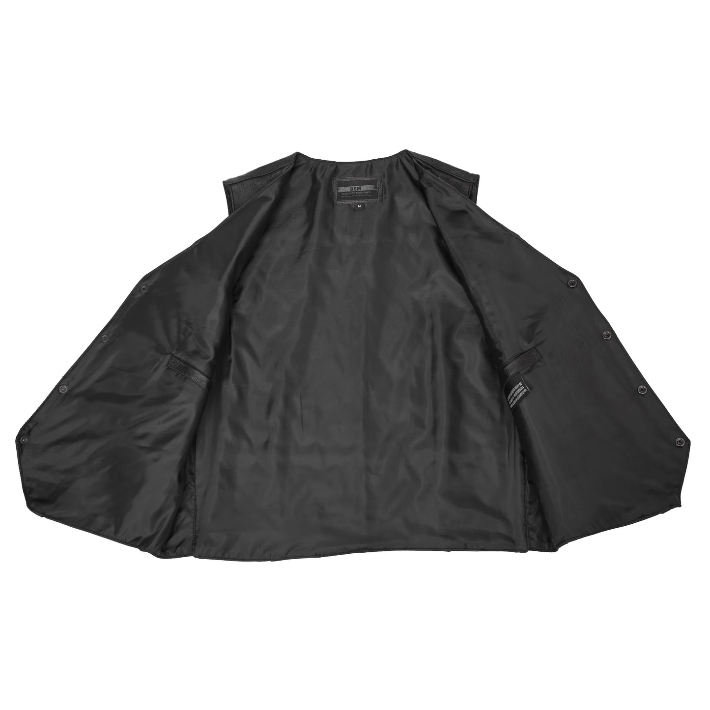DS104 Men's Plain Side Economy Vest