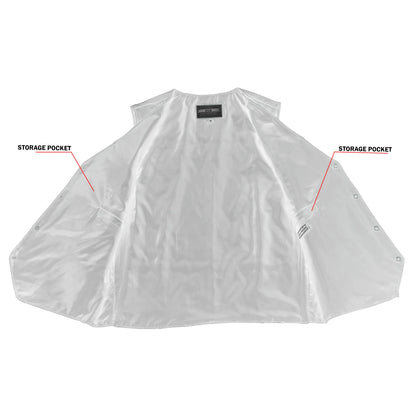 DS104 Men's Plain Side Economy Vest