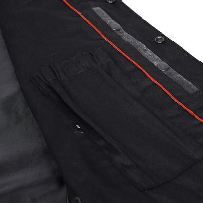 DS105V Men's Gray Single Back Panel Concealed Carry Vest