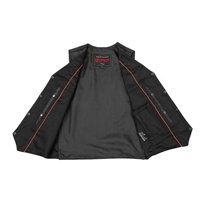 DS110 Traditional Single Back Panel Concealed Carry Vest