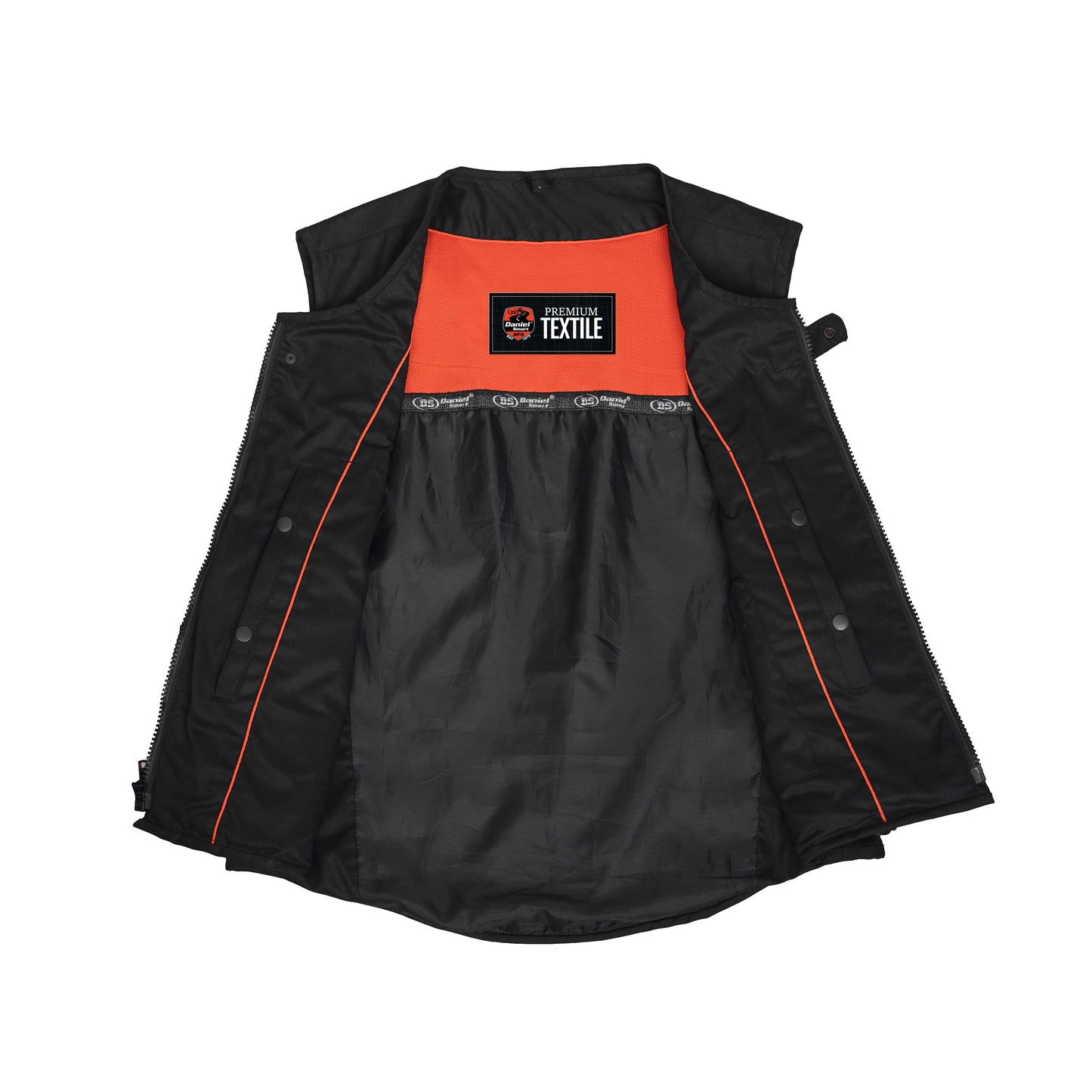 Risker Men's Textile Motorcycle Vest