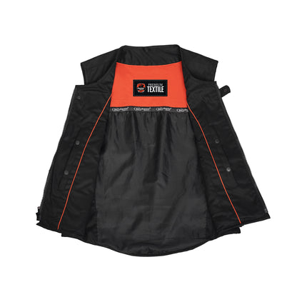 Risker Men's Textile Motorcycle Vest