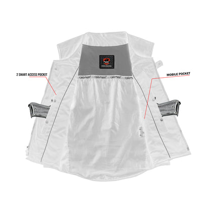 DS112BK Men's Textile Updated SWAT Team Style Vest