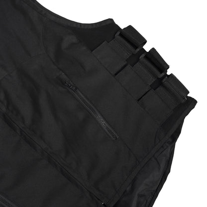 DS112BK Men's Textile Updated SWAT Team Style Vest