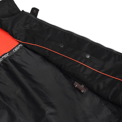 DS112BK Men's Textile Updated SWAT Team Style Vest
