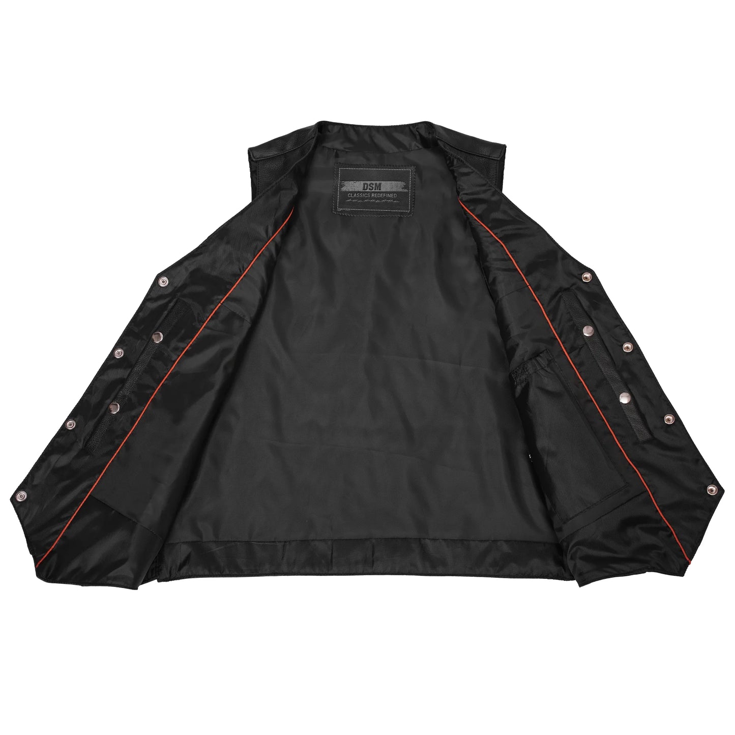 DS116 Advance Men's Buffalo Nickel Head Snap Vest