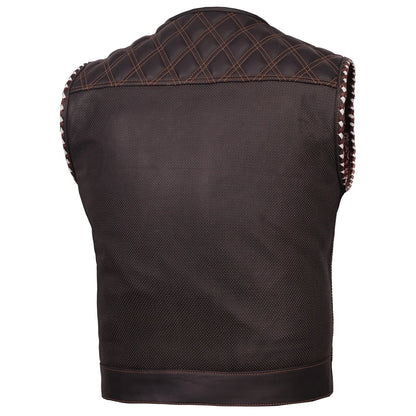Coppertrail - Men’s Leather Motorcycle Vest