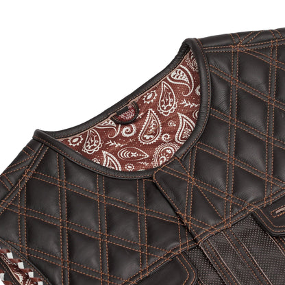 Coppertrail - Men’s Leather Motorcycle Vest
