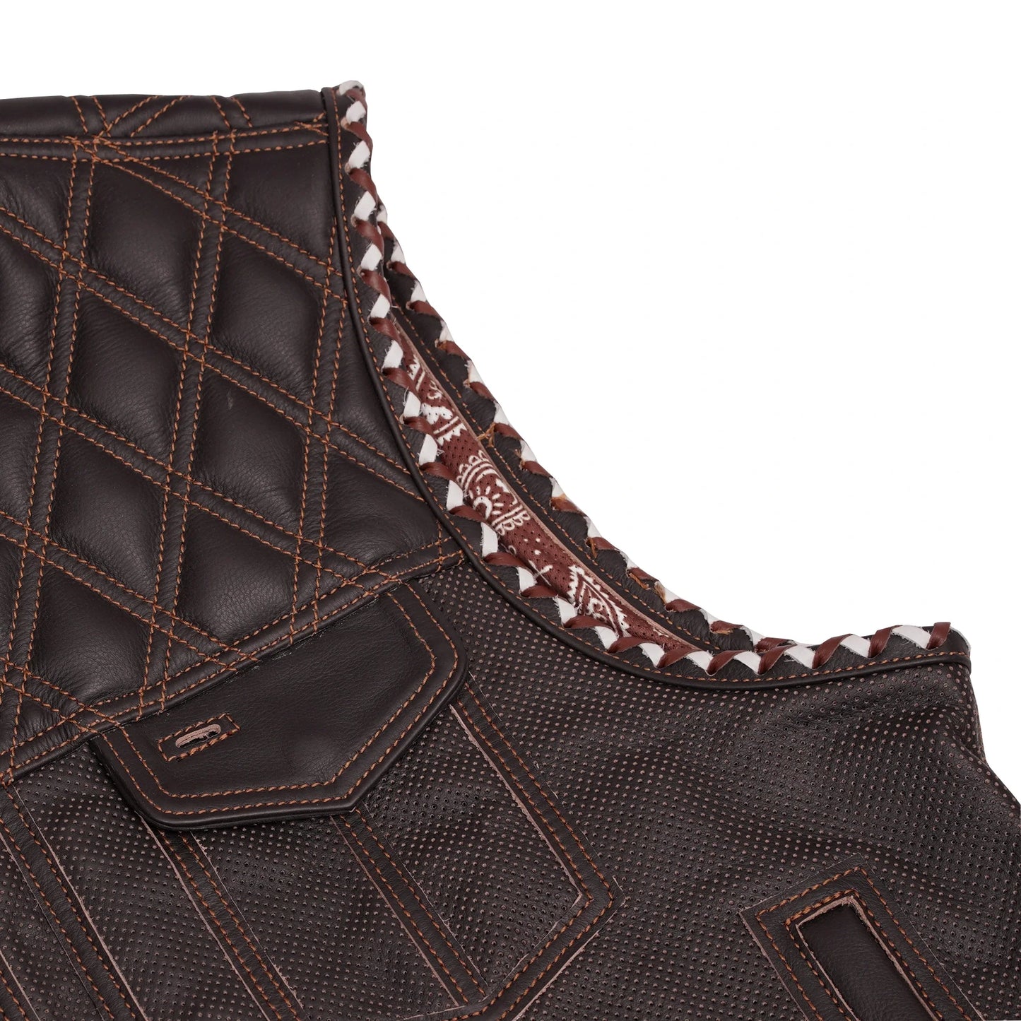 Coppertrail - Men’s Leather Motorcycle Vest