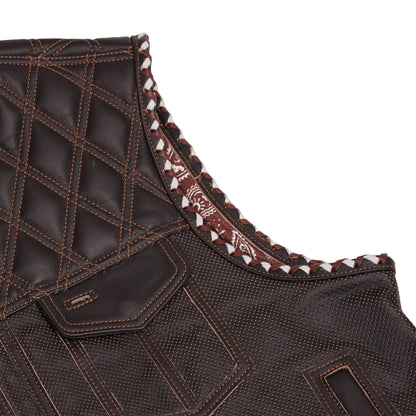 Coppertrail - Men’s Leather Motorcycle Vest