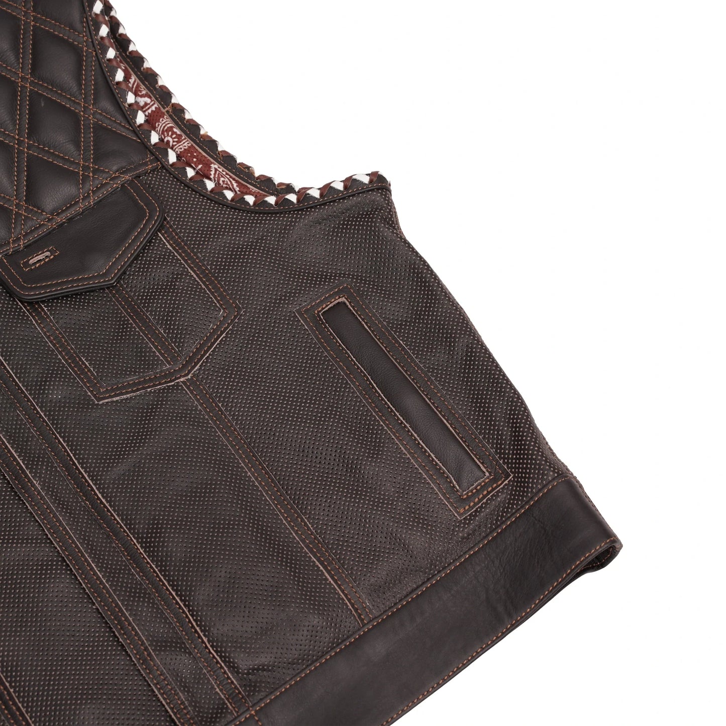 Coppertrail - Men’s Leather Motorcycle Vest
