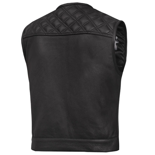 Emberline Drifter - Men’s Leather Motorcycle Vest