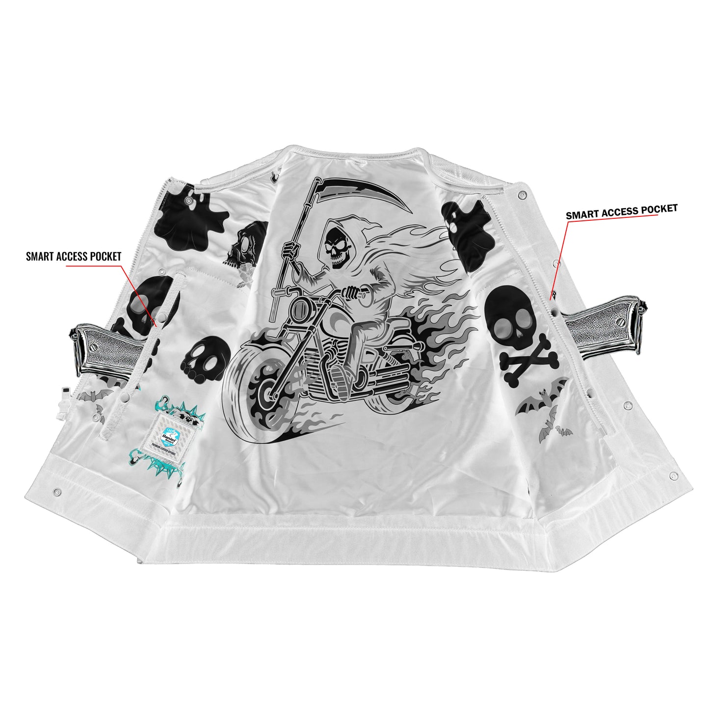Emberline Drifter - Men’s Leather Motorcycle Vest