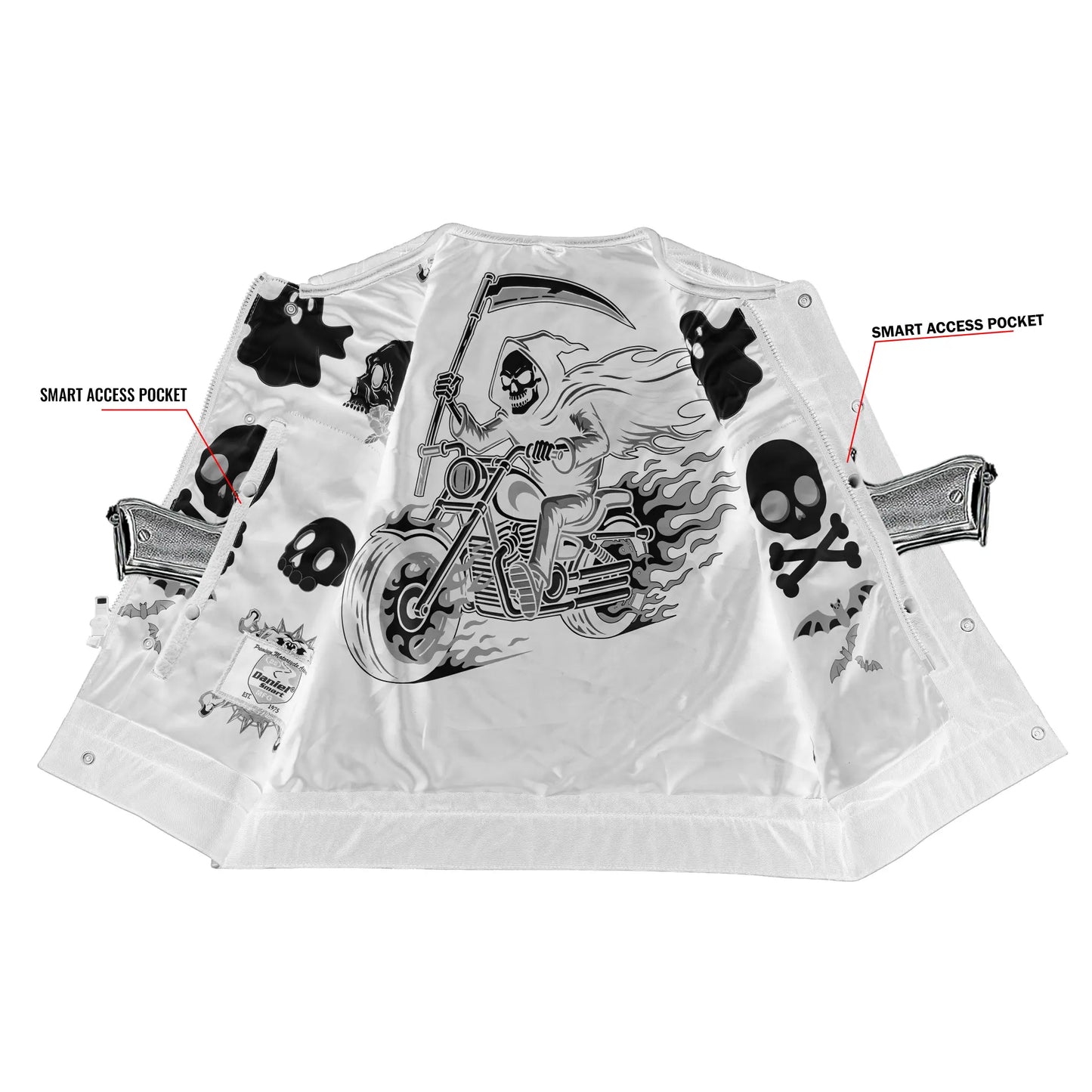 Emberline Drifter - Men’s Leather Motorcycle Vest