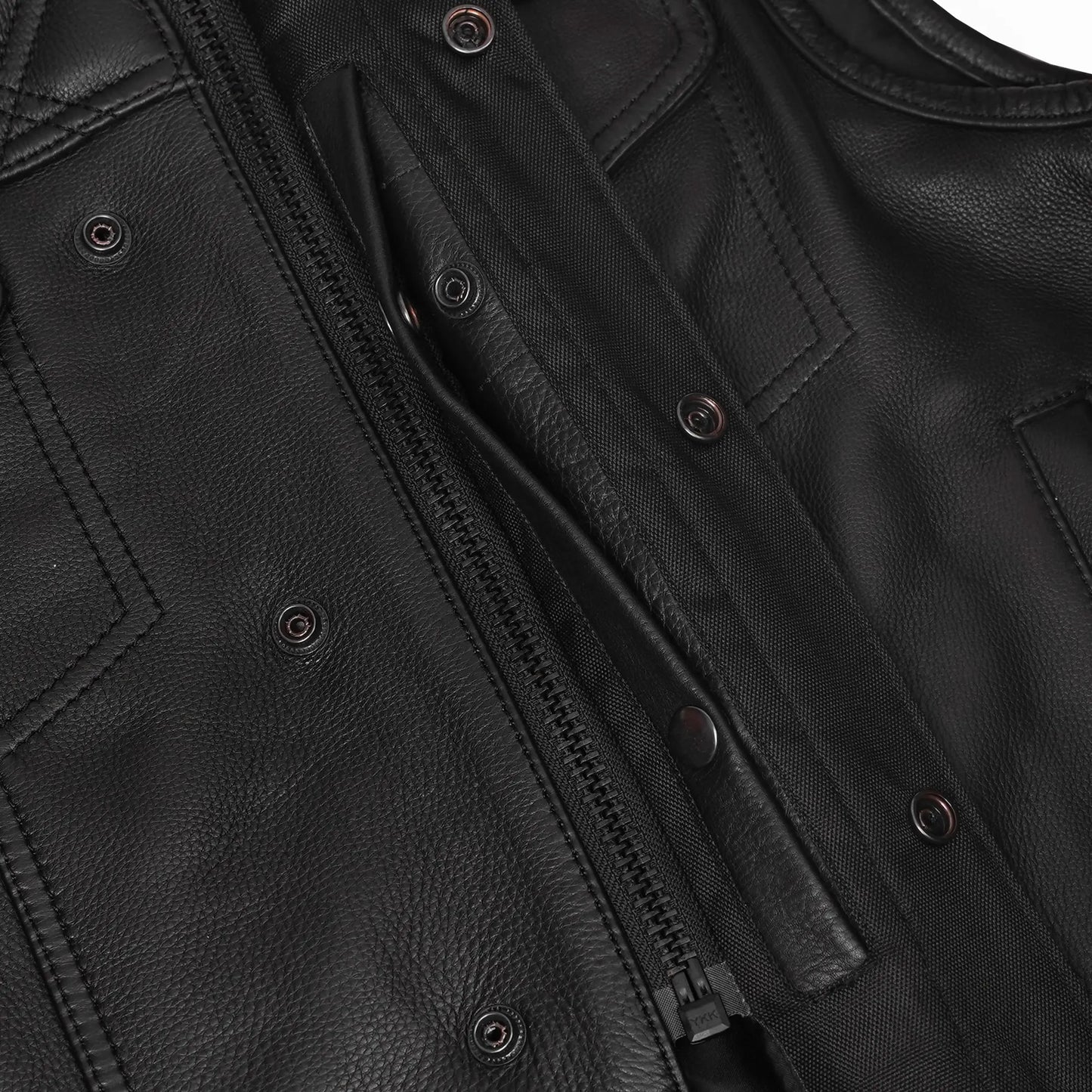 Emberline Drifter - Men’s Leather Motorcycle Vest
