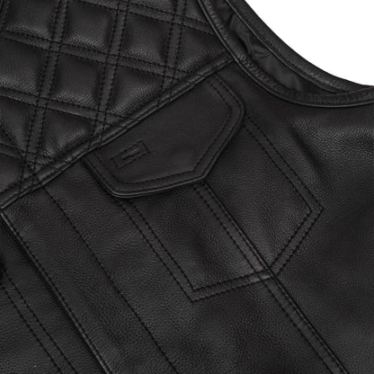 Emberline Drifter - Men’s Leather Motorcycle Vest