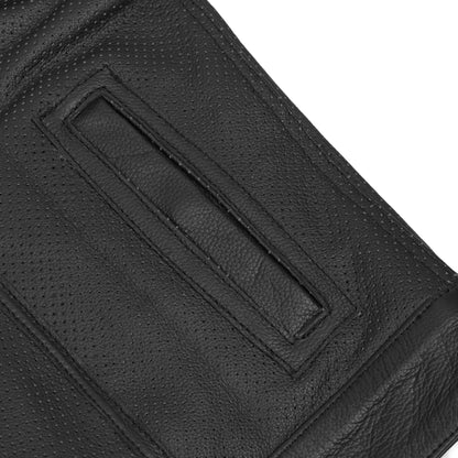 Clubhouse Men's Motorcycle Leather Vest