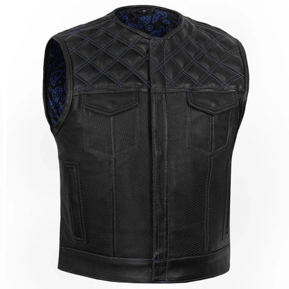 Blackstone - Men’s Leather Motorcycle Vest