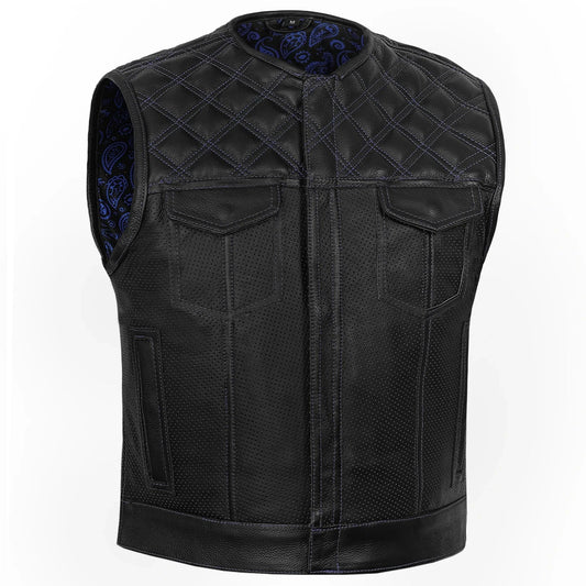 Blackstone - Men’s Leather Motorcycle Vest
