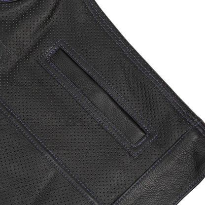 Blackstone - Men’s Leather Motorcycle Vest