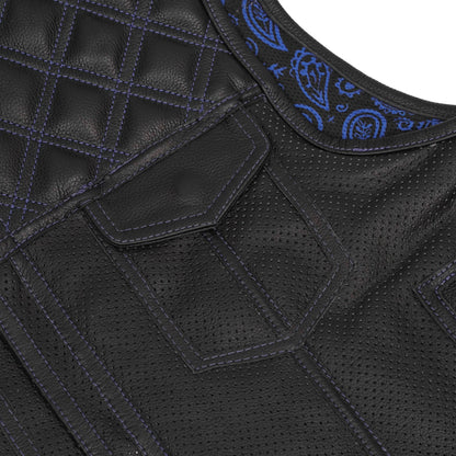 Blackstone - Men’s Leather Motorcycle Vest
