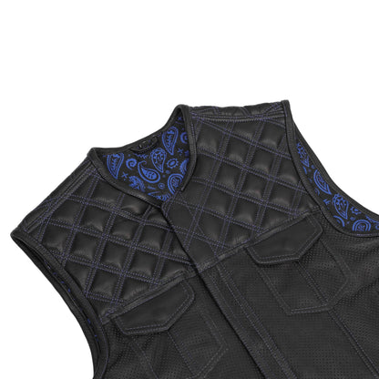 Blackstone - Men’s Leather Motorcycle Vest