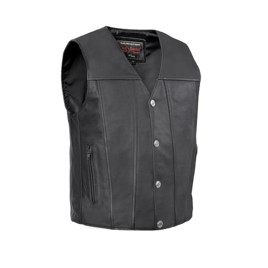 DS125 Men's Single Back Panel Concealed Carry Vest (Buffalo Nickel He