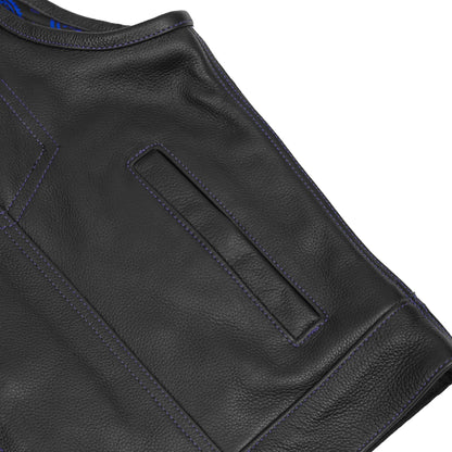 Django - Men’s Motorcycle Leather Vest