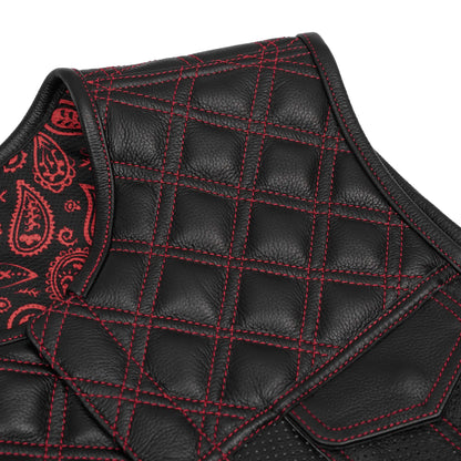 Predator - Men’s Motorcycle Leather Vest