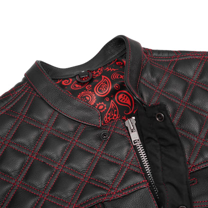 Warlord - Men’s Leather Motorcycle Vest