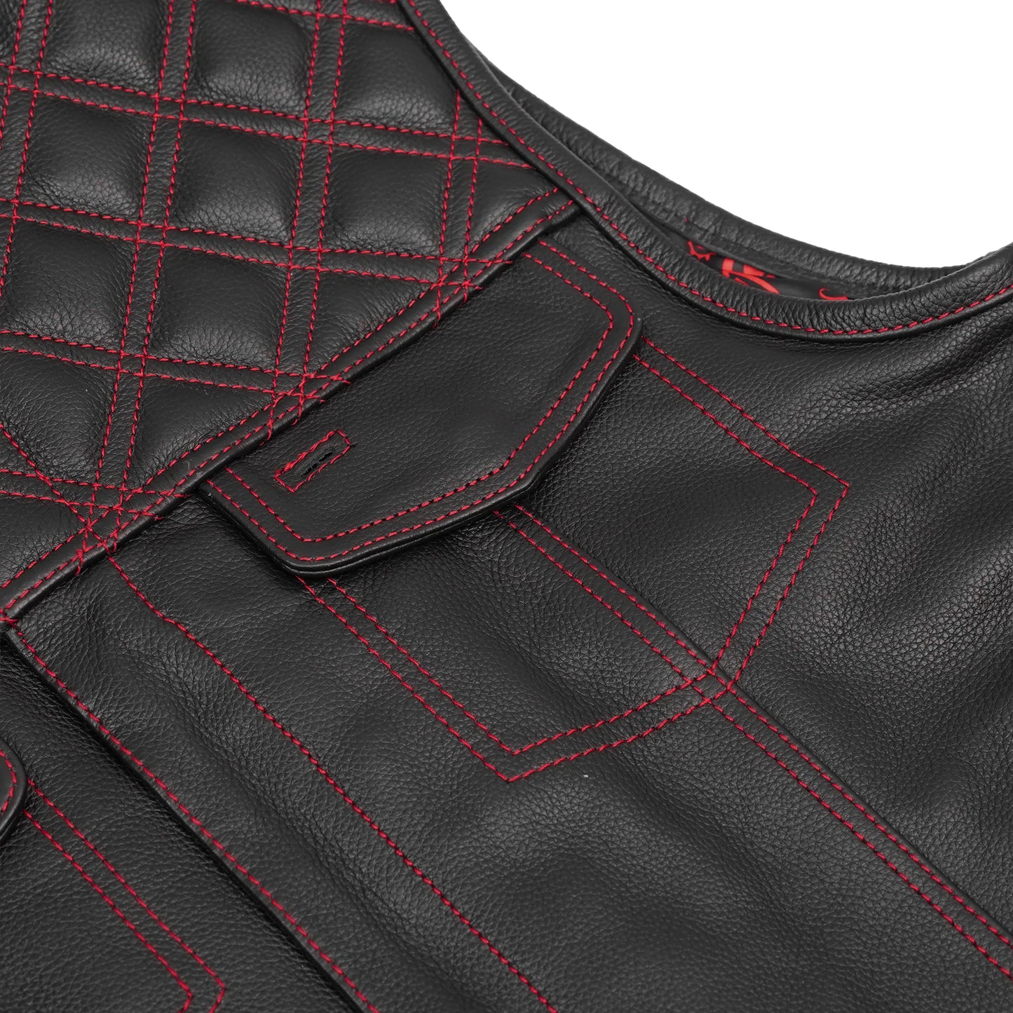 Warlord - Men’s Leather Motorcycle Vest