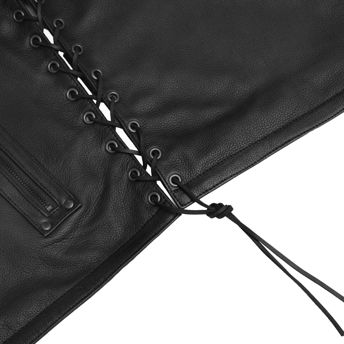 Reckoning - Men’s Leather Motorcycle Vest