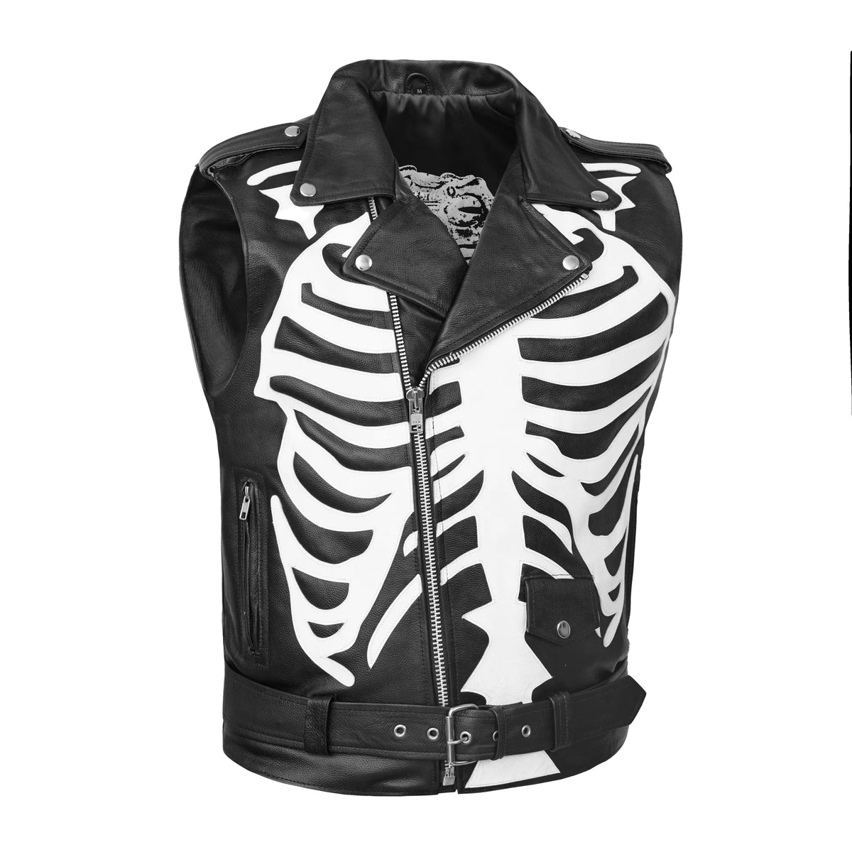 DeadFrame - Men’s Leather Motorcycle Vest