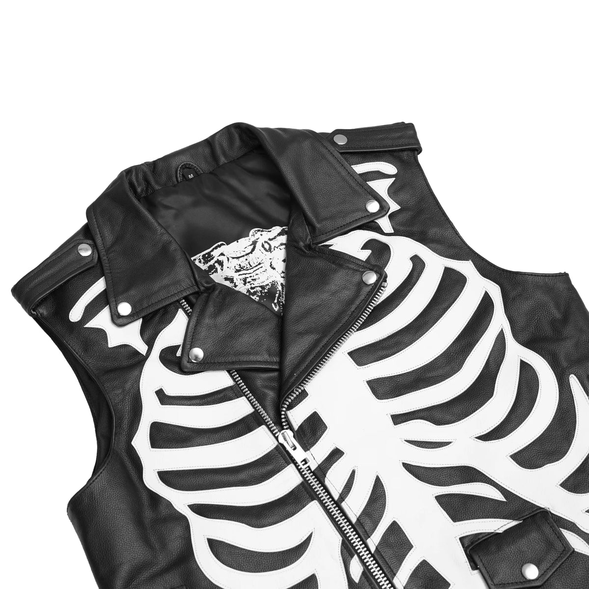 DeadFrame - Men’s Leather Motorcycle Vest