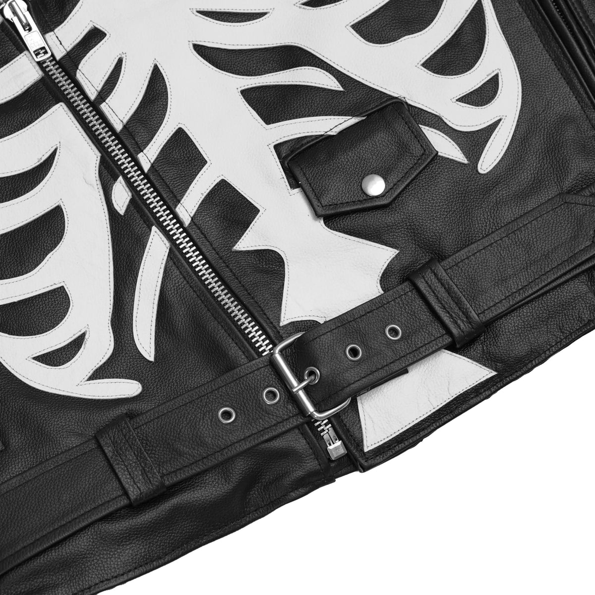 DeadFrame - Men’s Leather Motorcycle Vest